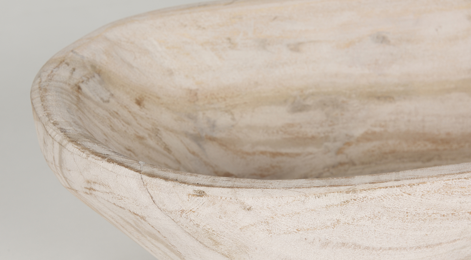 Athena Wooden Bowl Light Wash - Image 7
