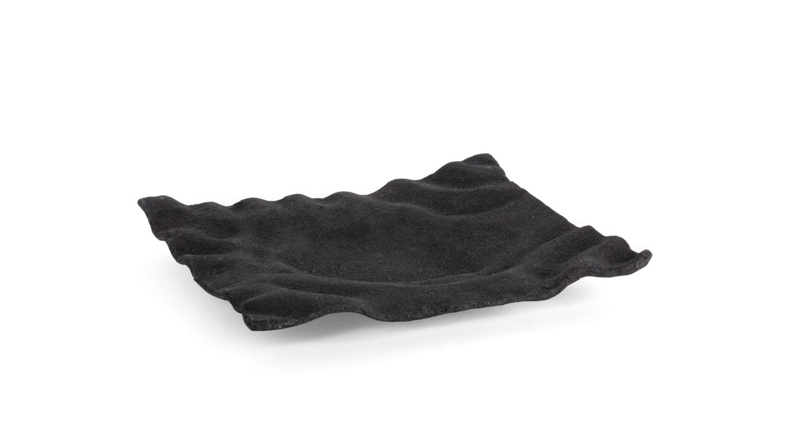 Azalea Metal Tray- Small Black
