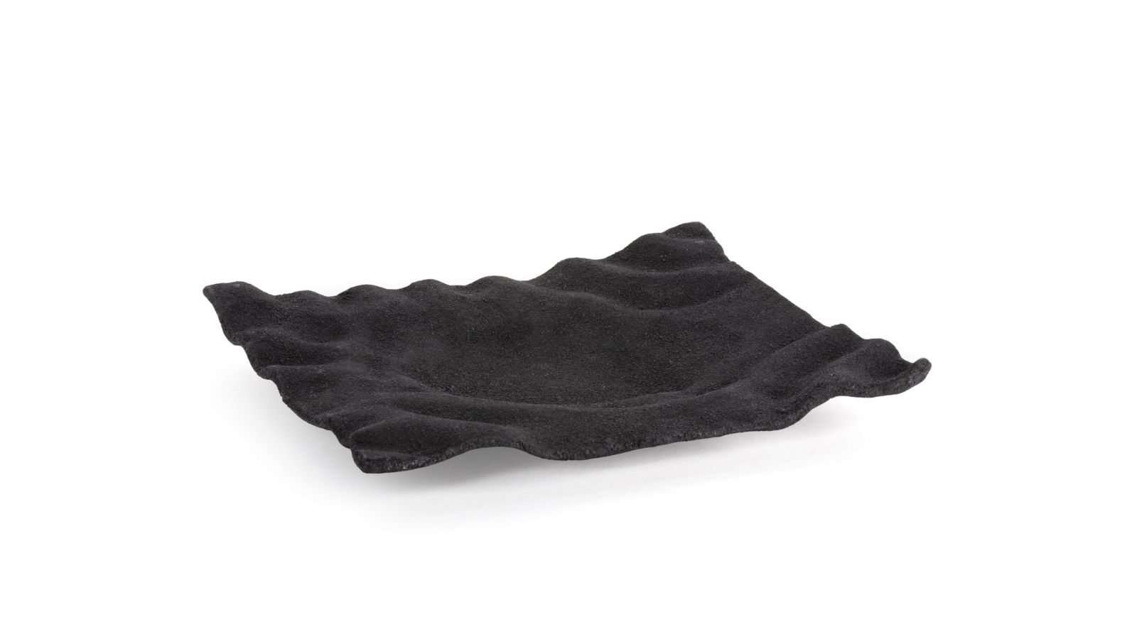 Azalea Metal Tray- Small Black - Image 3