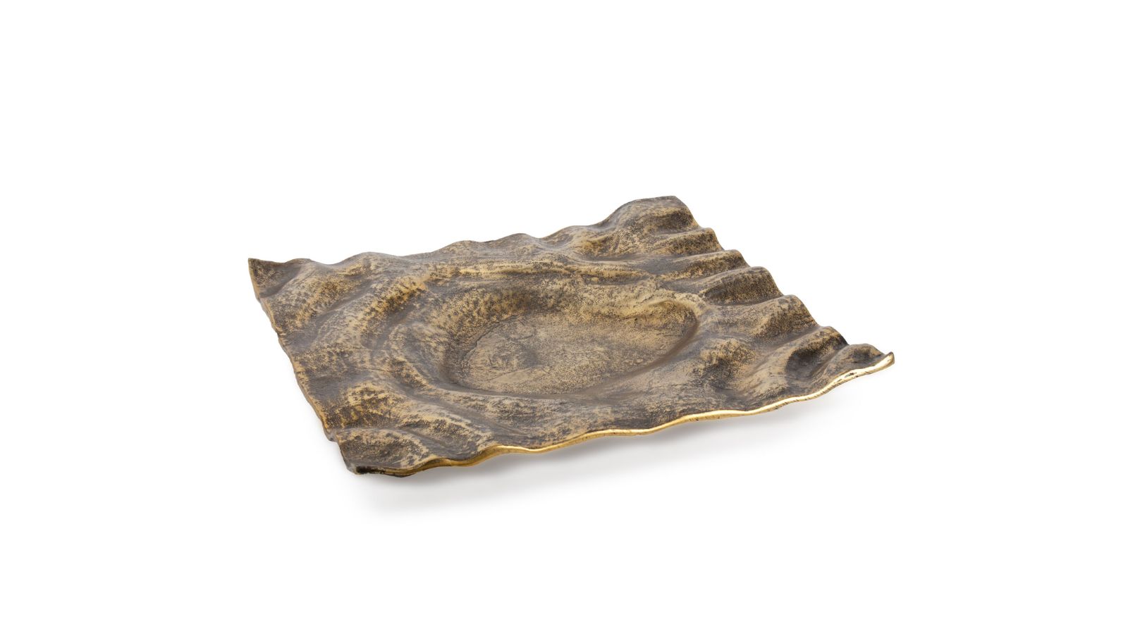 Azalea Metal Tray- Small Gold