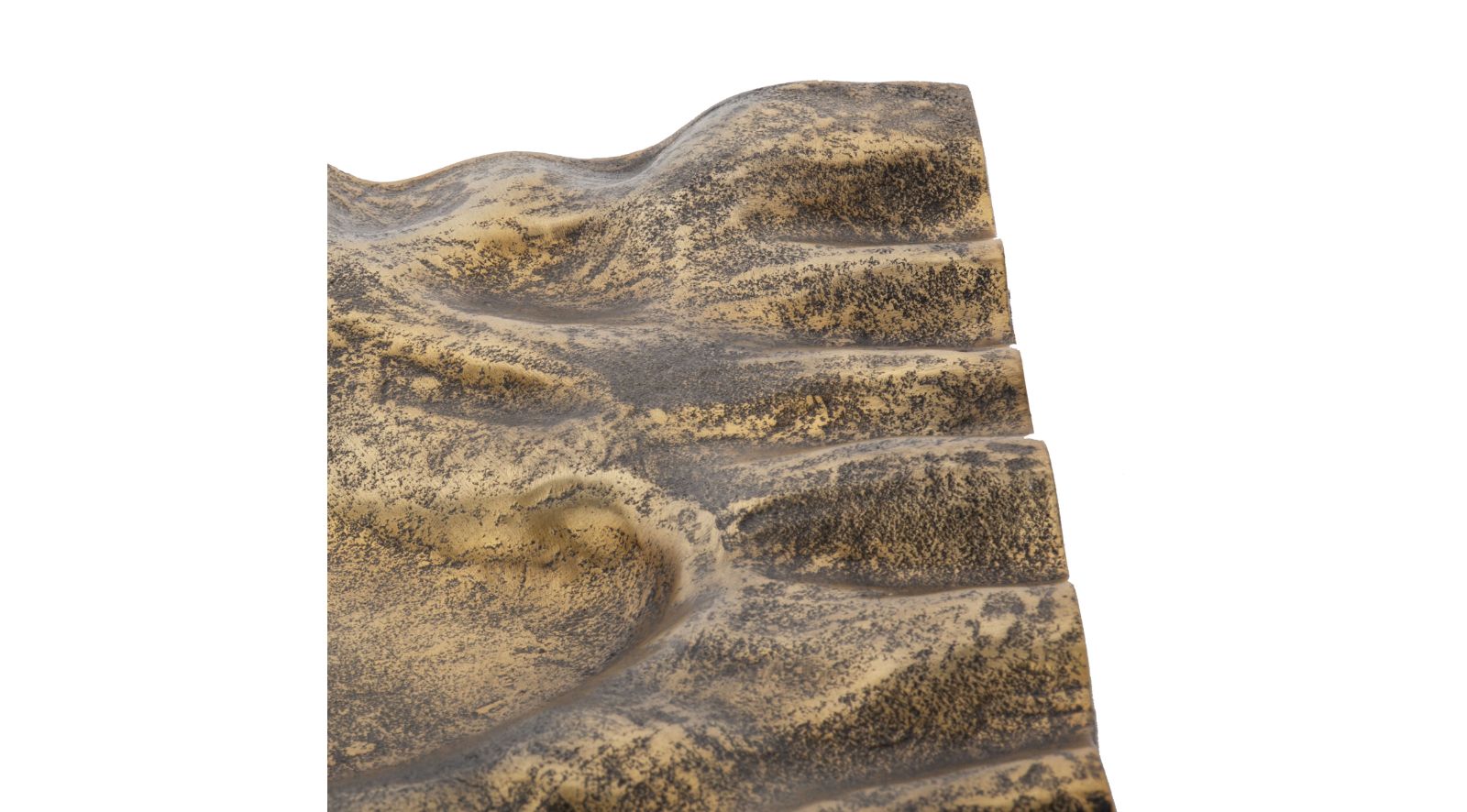 Azalea Metal Tray- Small Gold - Image 4