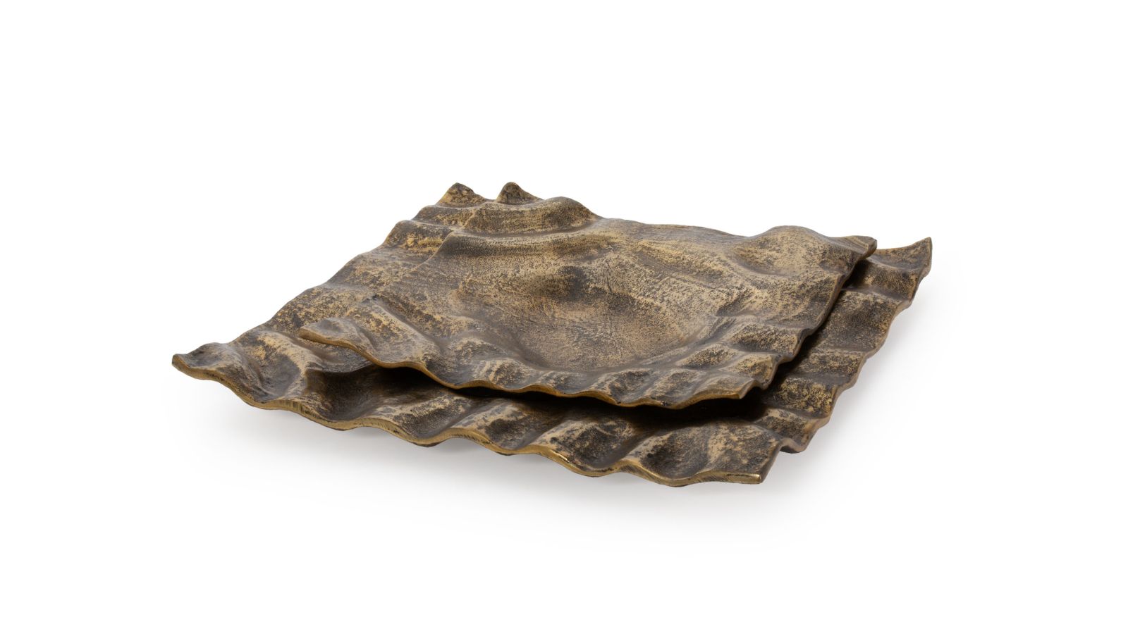 Azalea Metal Tray- Small Gold - Image 8