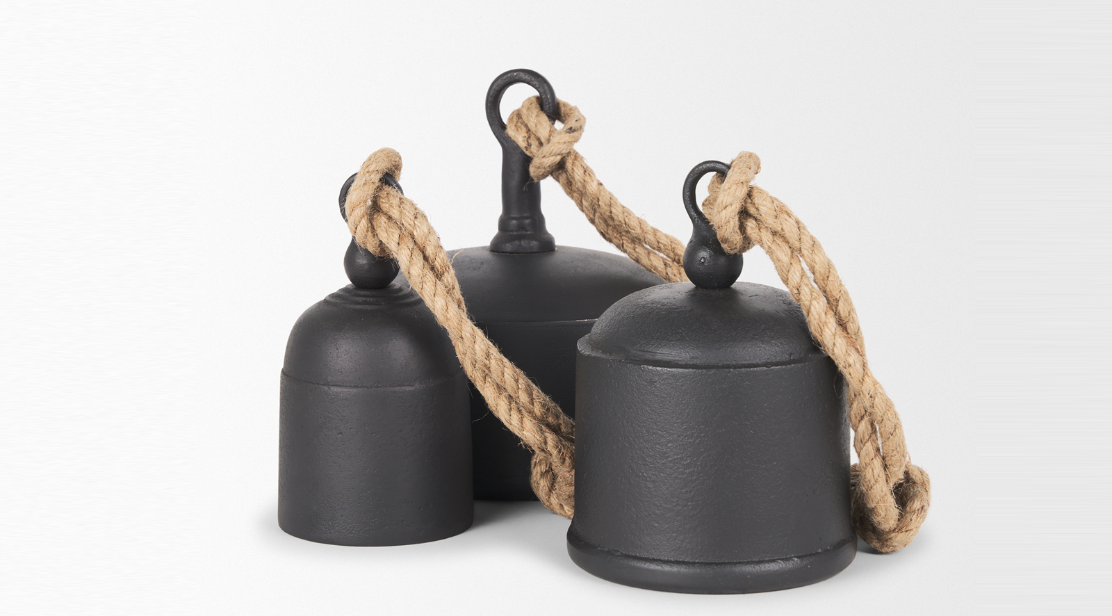 Quincy Black Decorative Bell Large - Image 11