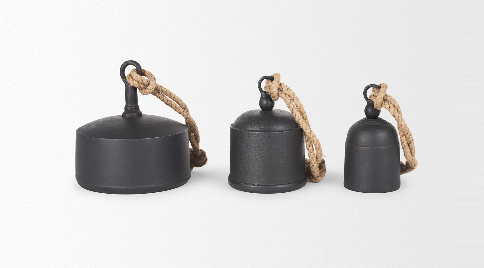 Quincy Black Decorative Bell Large - Image 10
