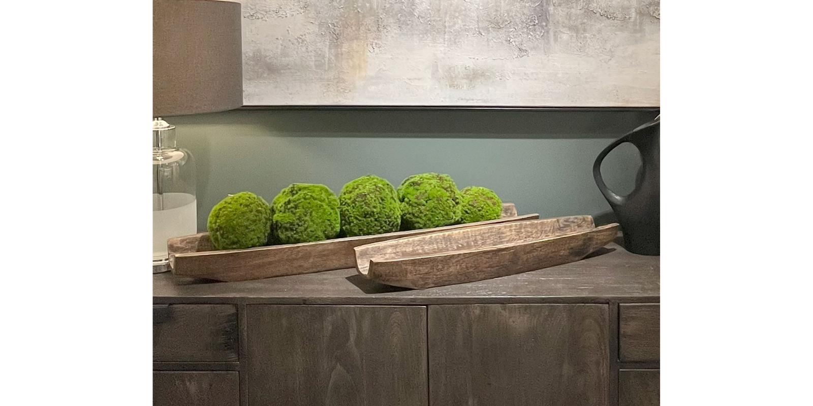 Cruz Wood Boat Trays, S2 - Image 2