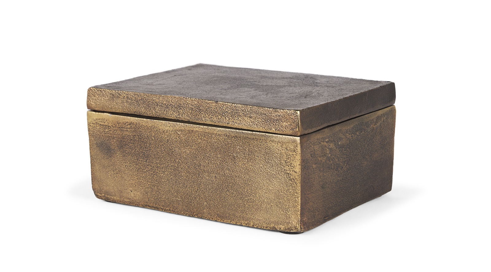Porschia Antiqued Gold Box Large