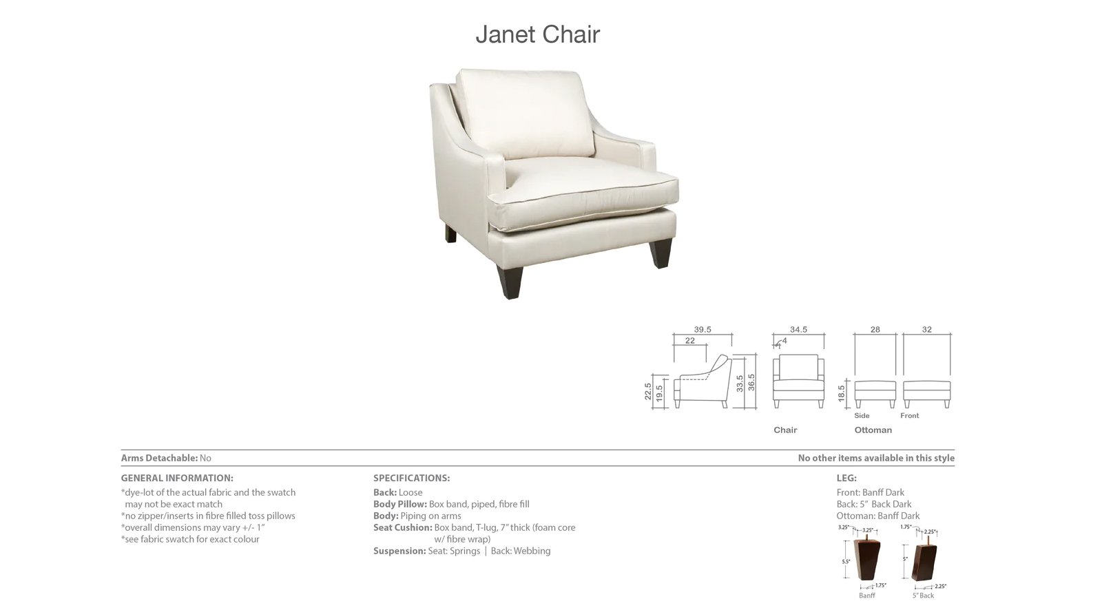 Janet Chair - Image 6