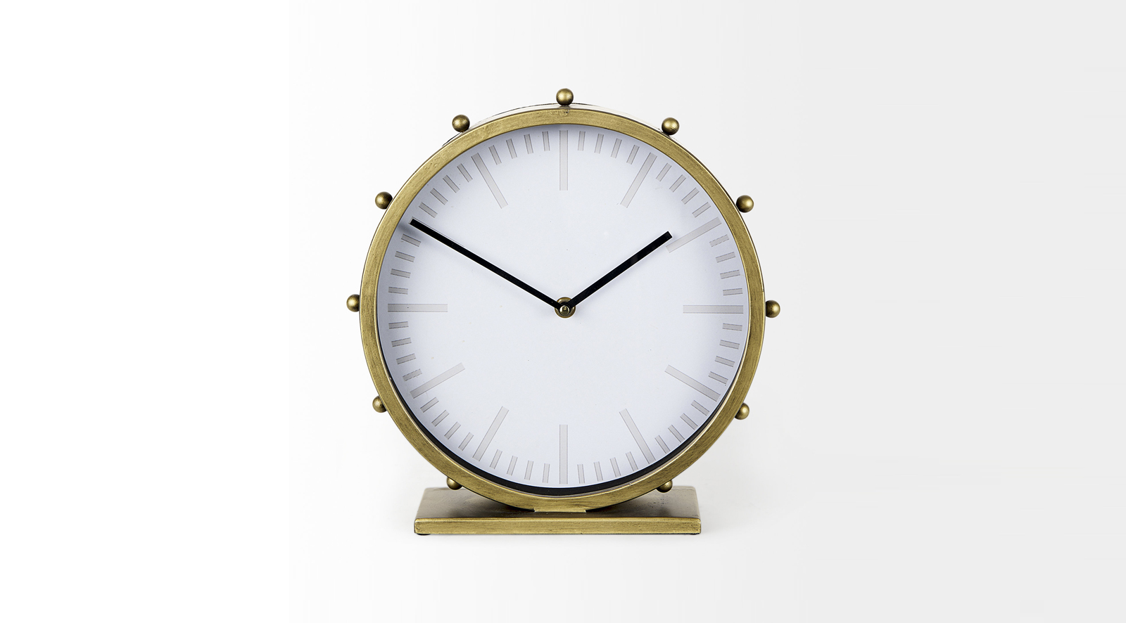 Marian Round Table Clock Gold - Image 2