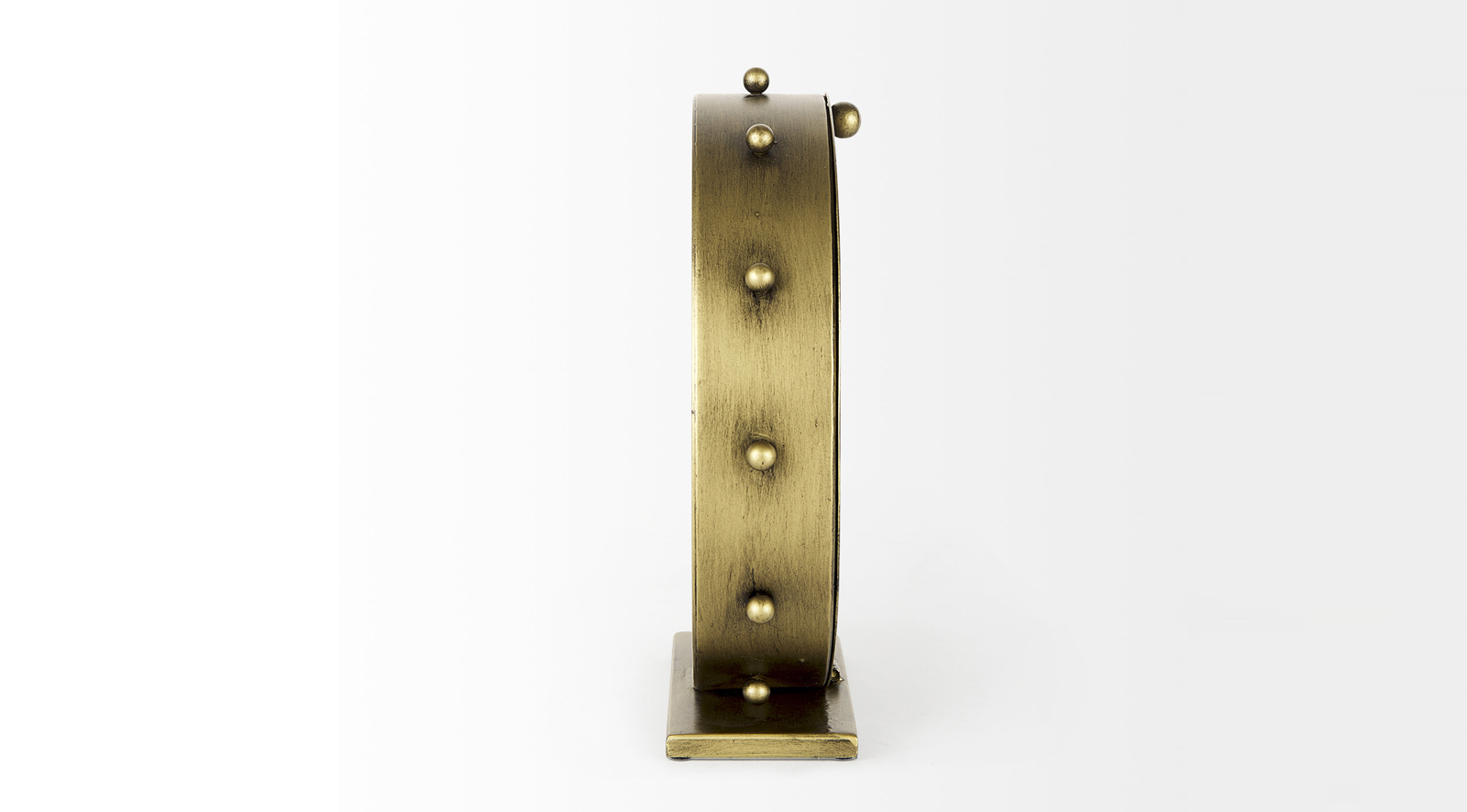 Marian Round Table Clock Gold - Image 3