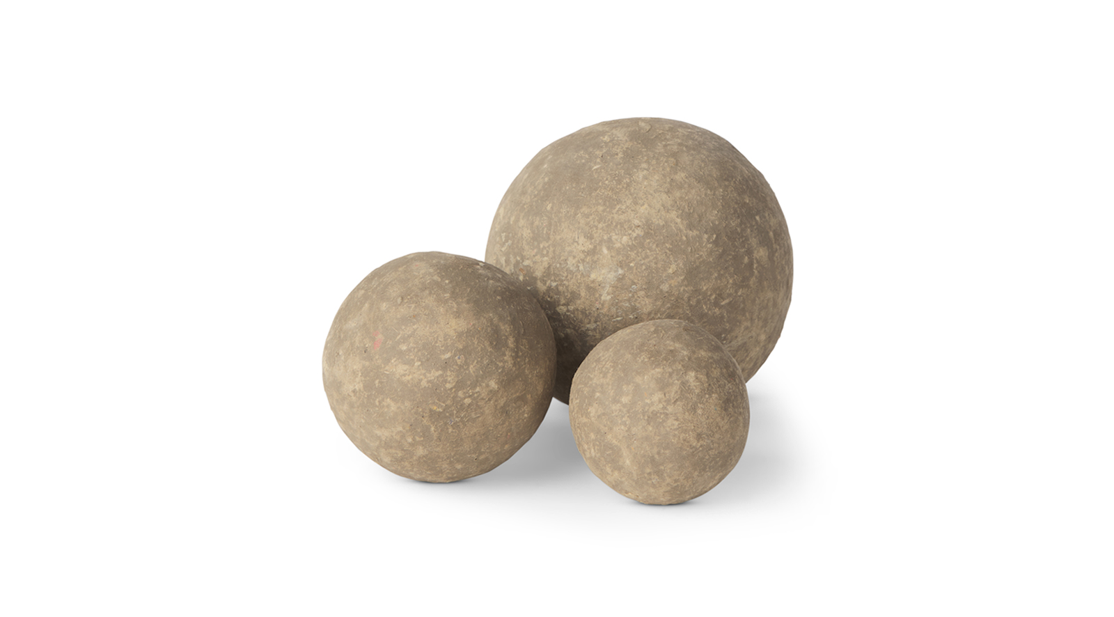 Sunita Paper Mache Orbs Gray