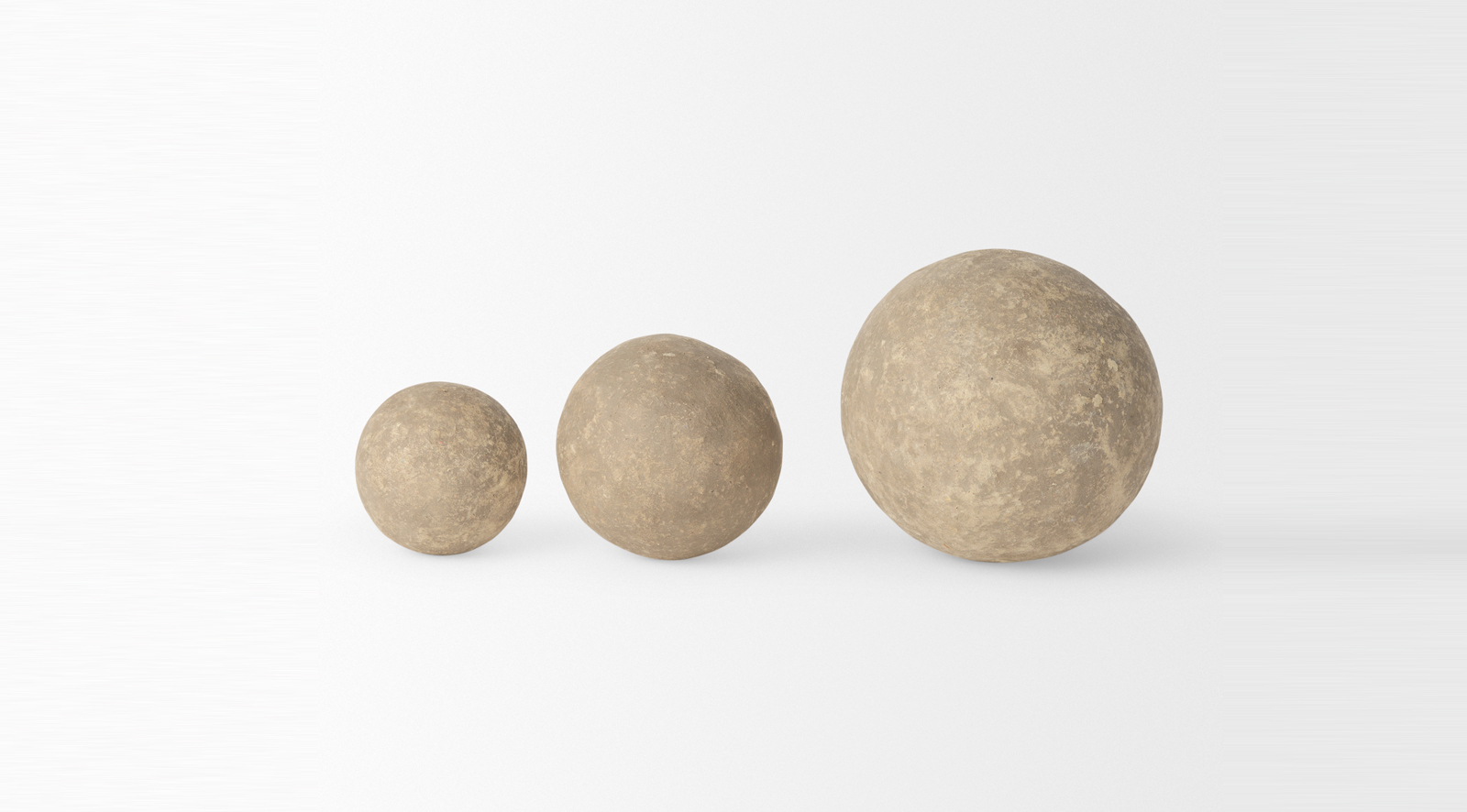 Sunita Paper Mache Orbs Gray - Image 3