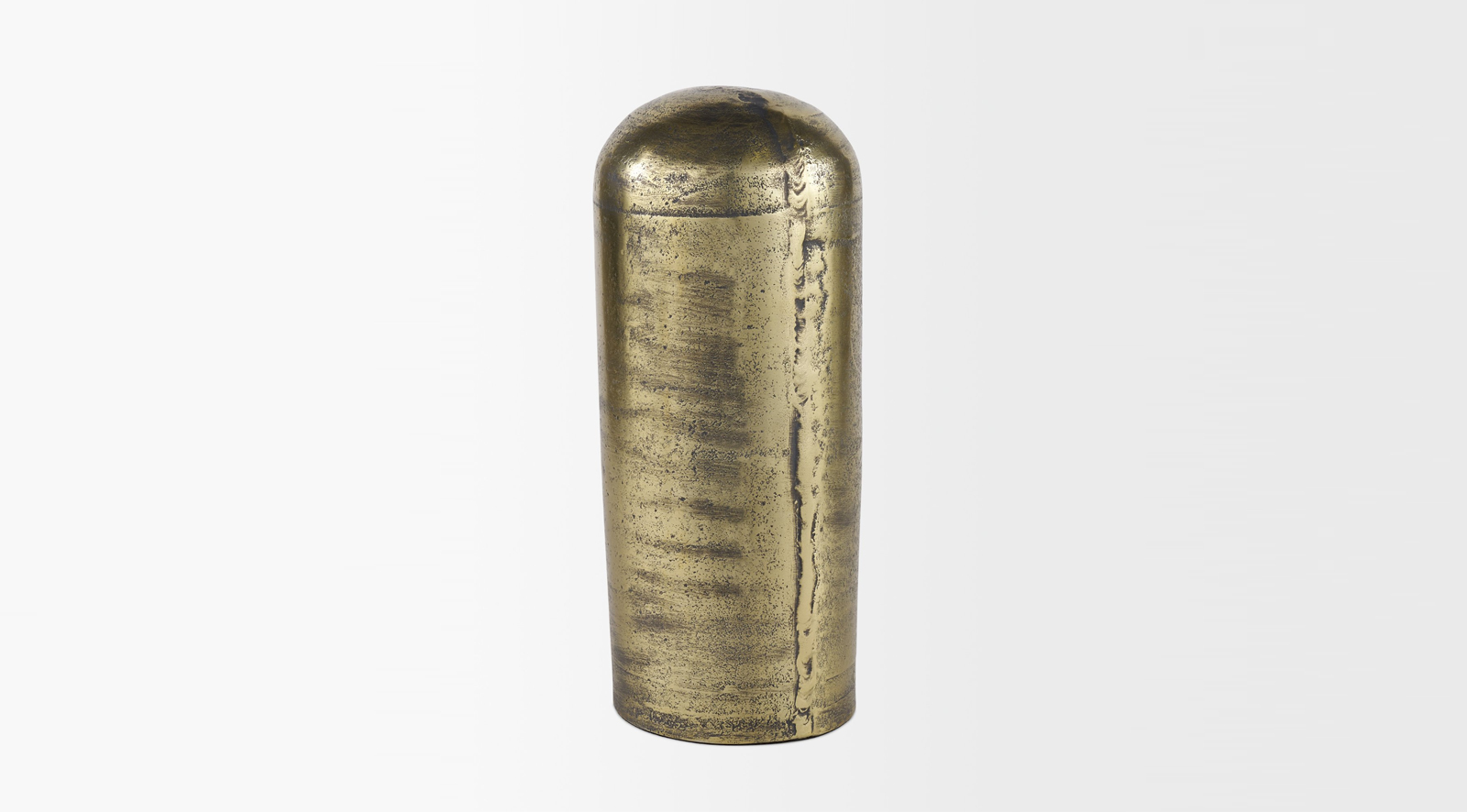 Quonset Brass Ornament Long Tall - Image 3