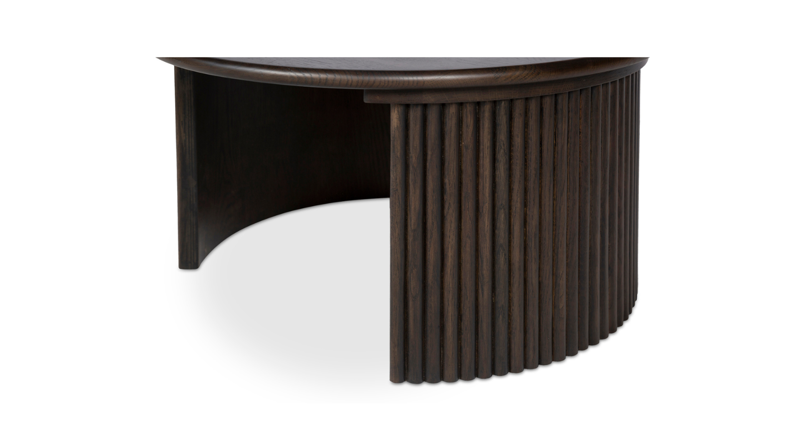 PENNY COFFEE TABLE SMALL DARK BROWN - Image 7