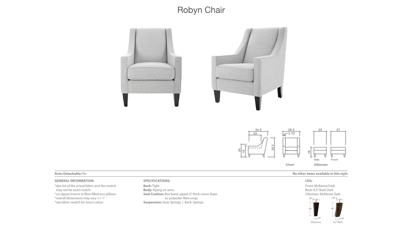 Robyn Chair - Image 4