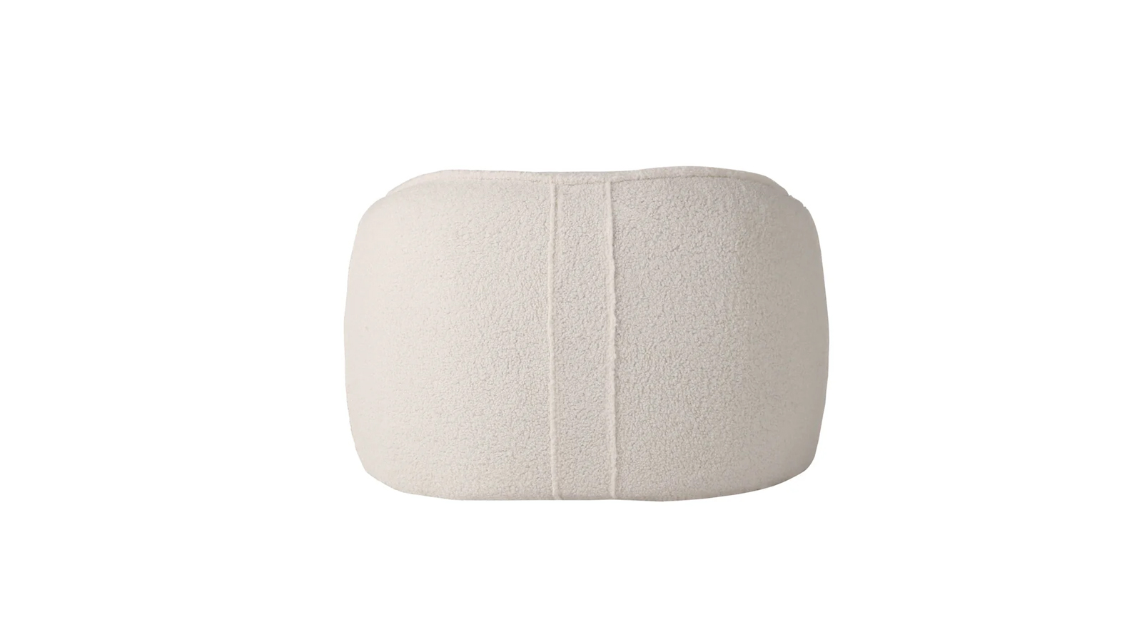 Duffy Swivel Chair Teddy Cream - Image 3