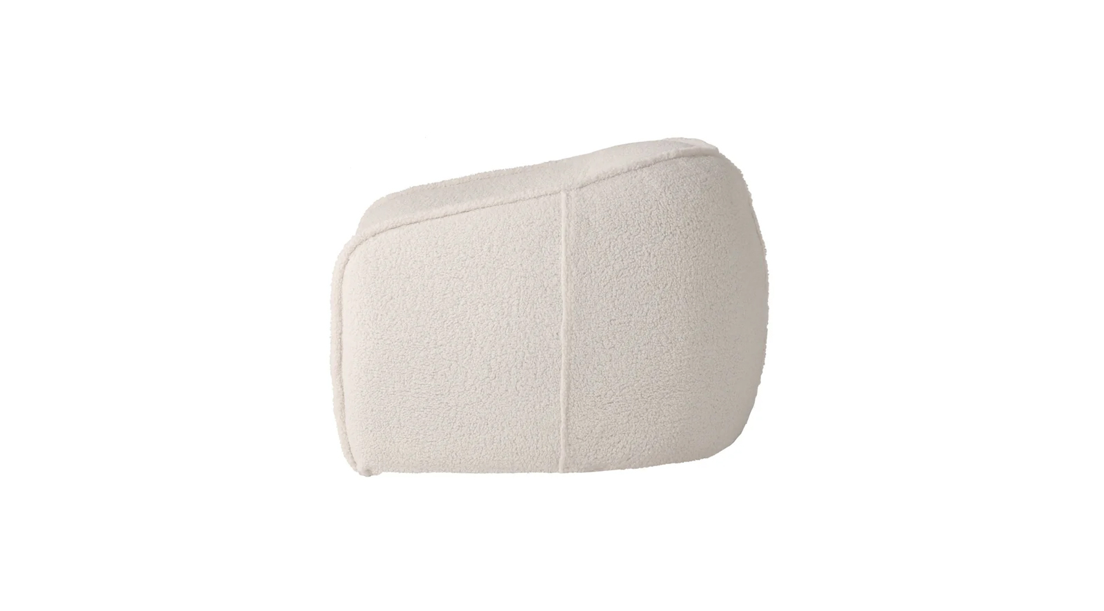 Duffy Swivel Chair Teddy Cream - Image 2