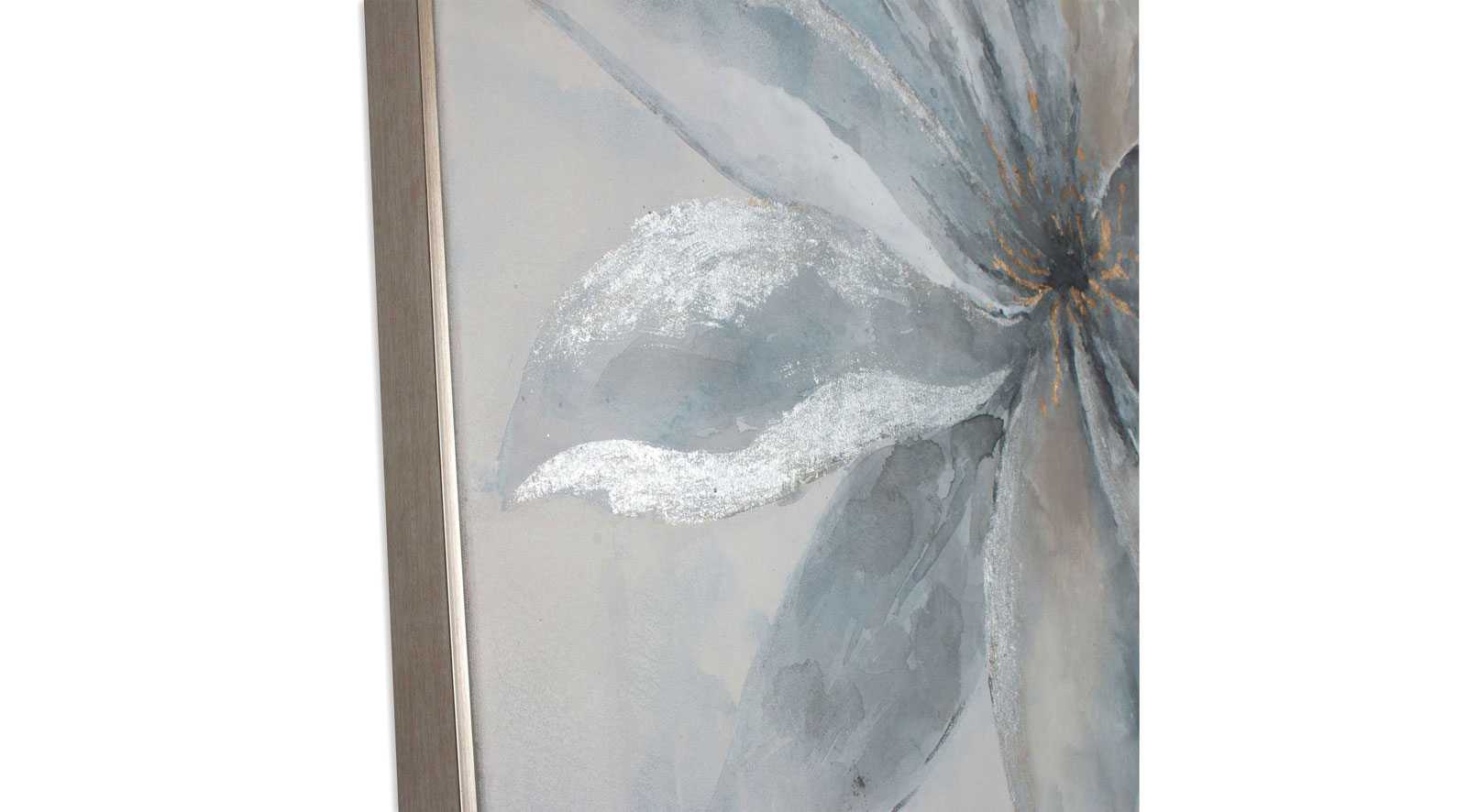 Lustrous Bloom Hand Painted Canvas, Small - Image 3