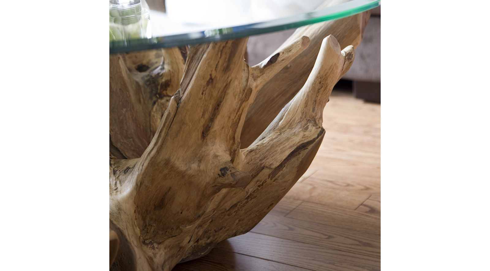 Kayu Round Root Coffee Table - Image 3