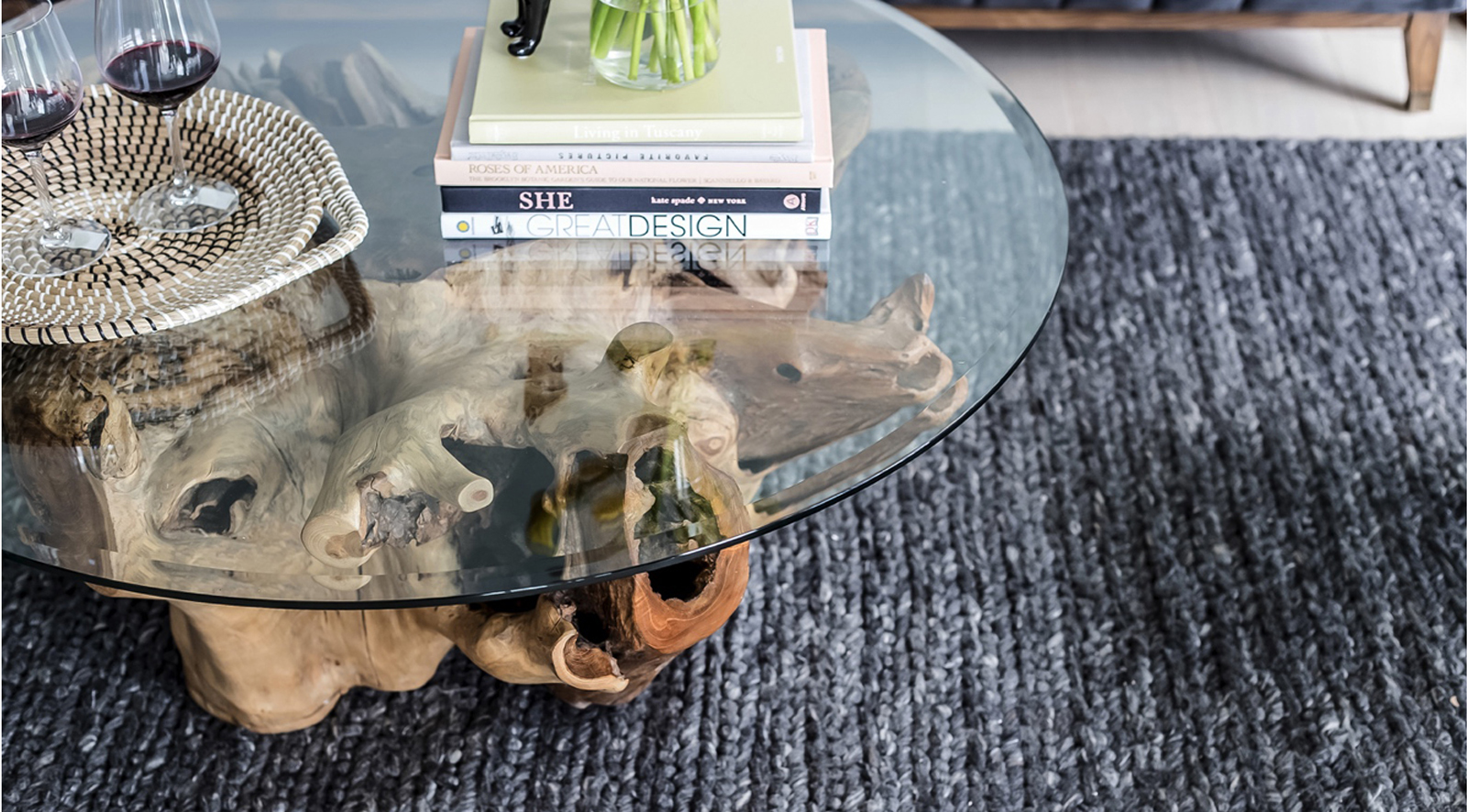 Kayu Round Root Coffee Table - Image 9