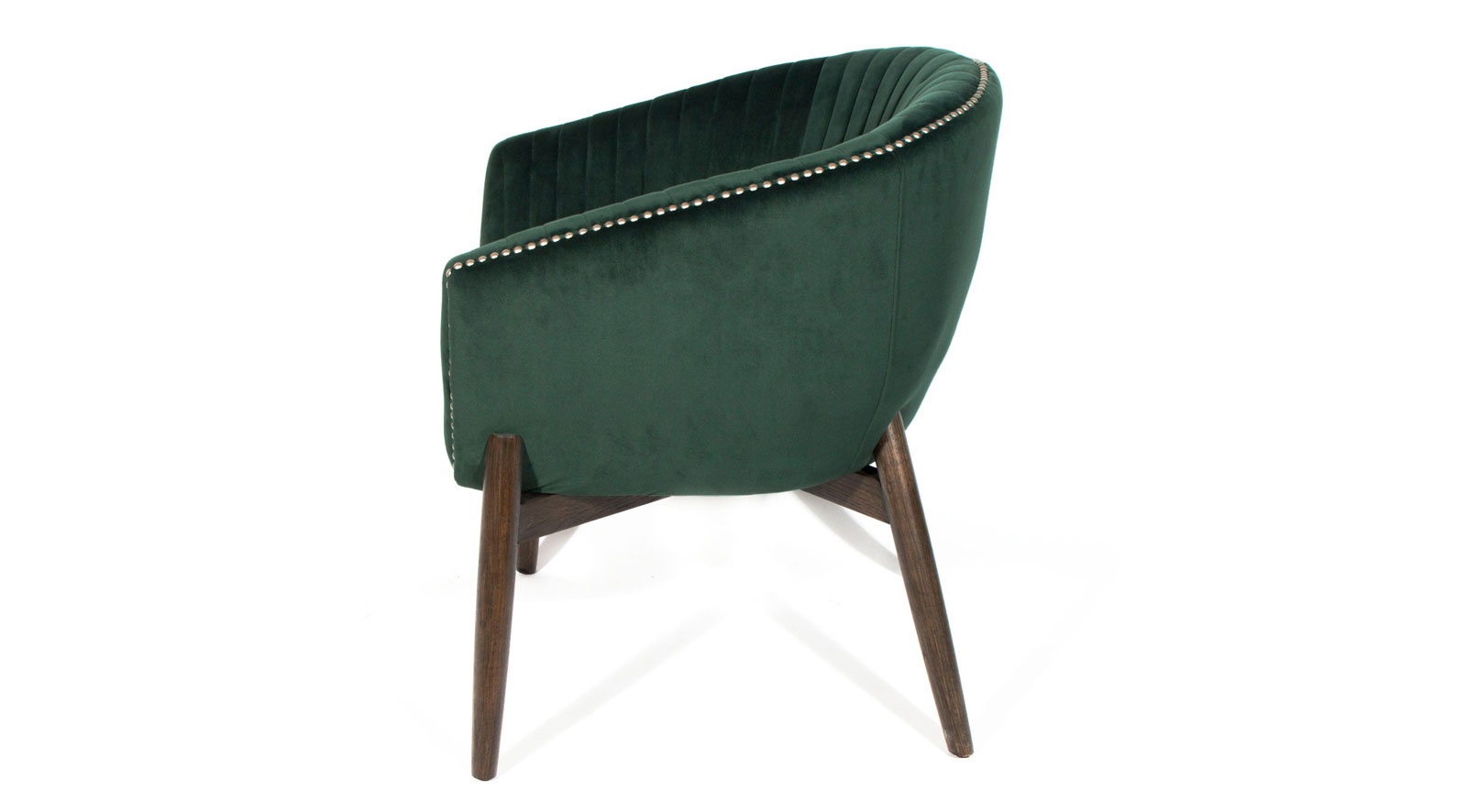 Nora Club Chair- Green - Image 3