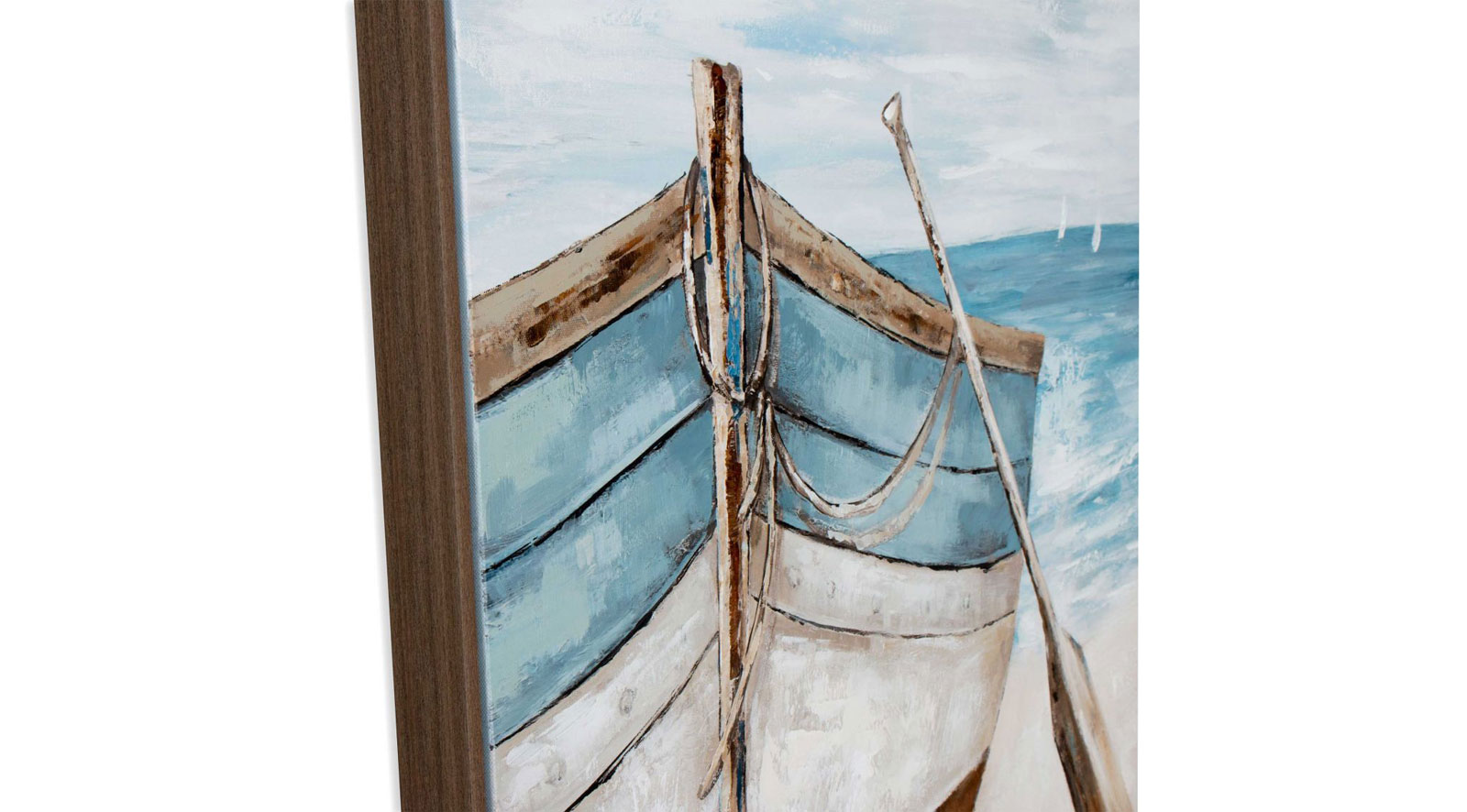 Peaceful Shores Hand Painted Canvas - Image 2