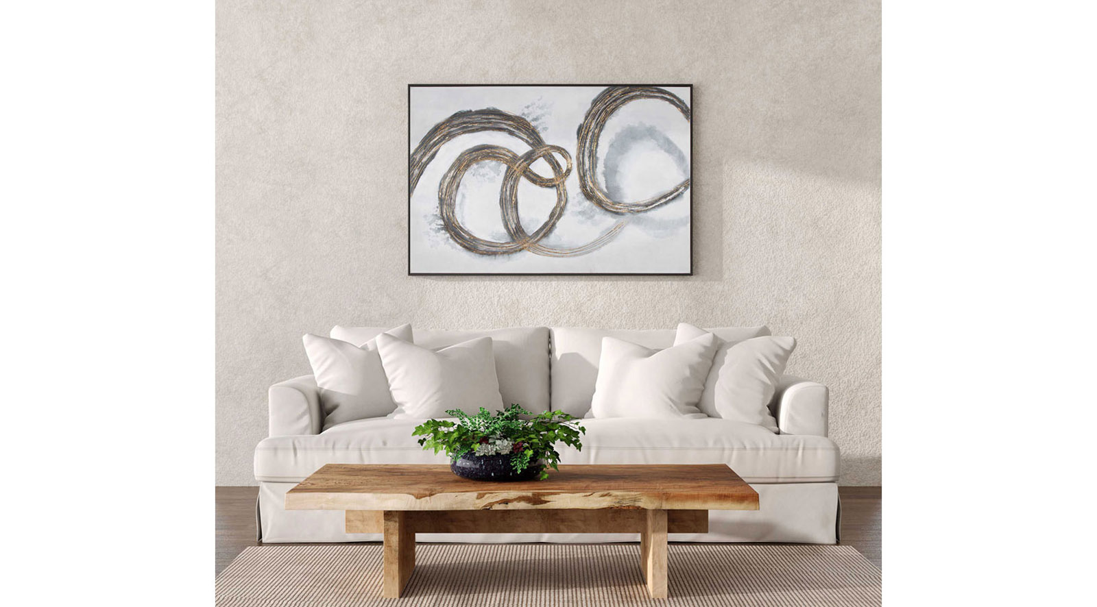 Perplexed Hand Painted Canvas - Image 5