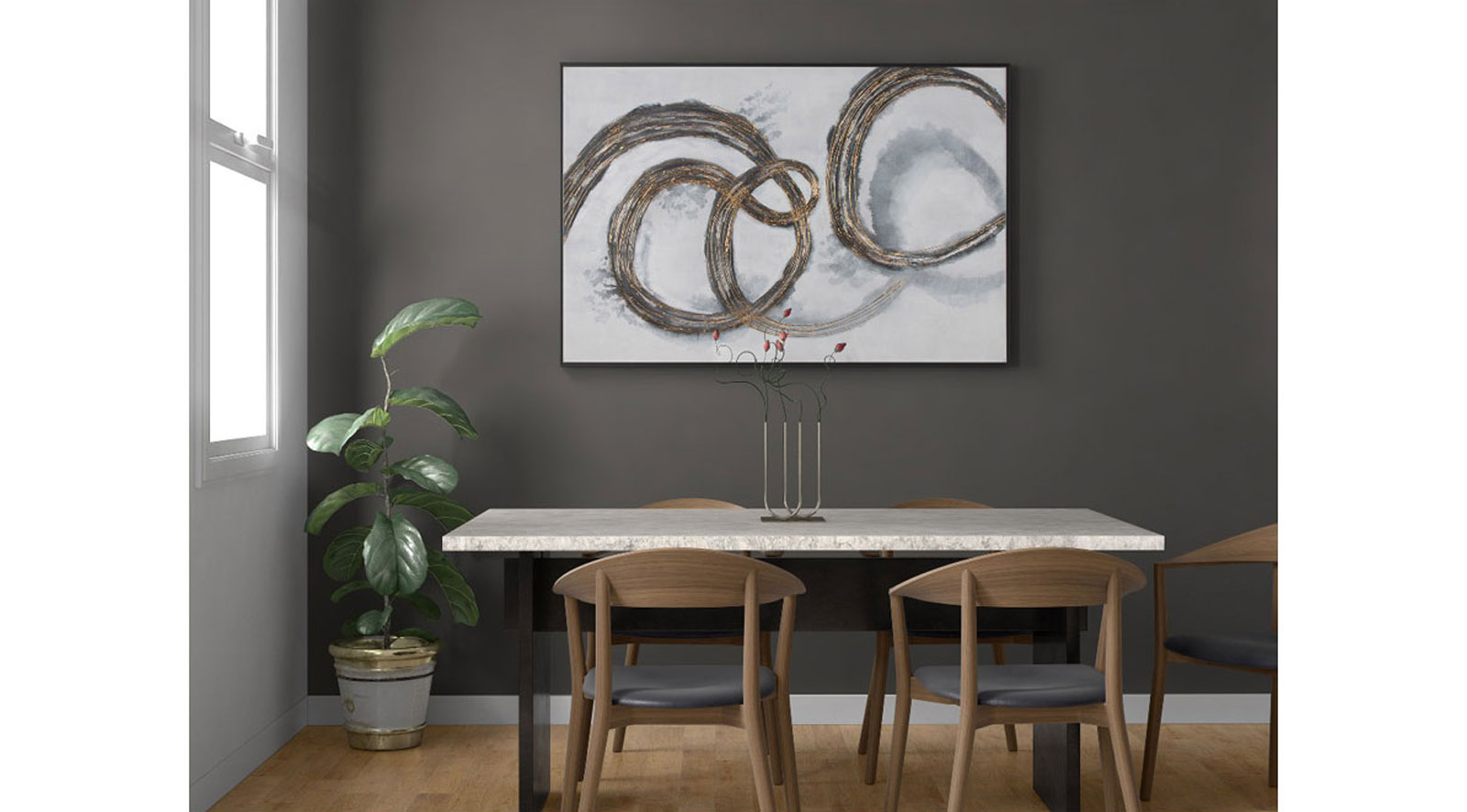 Perplexed Hand Painted Canvas - Image 6