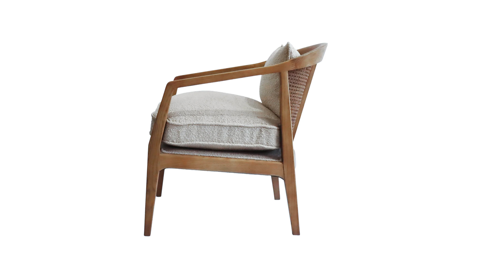 Rosa Club Chair - Sand Boucle - Image 3