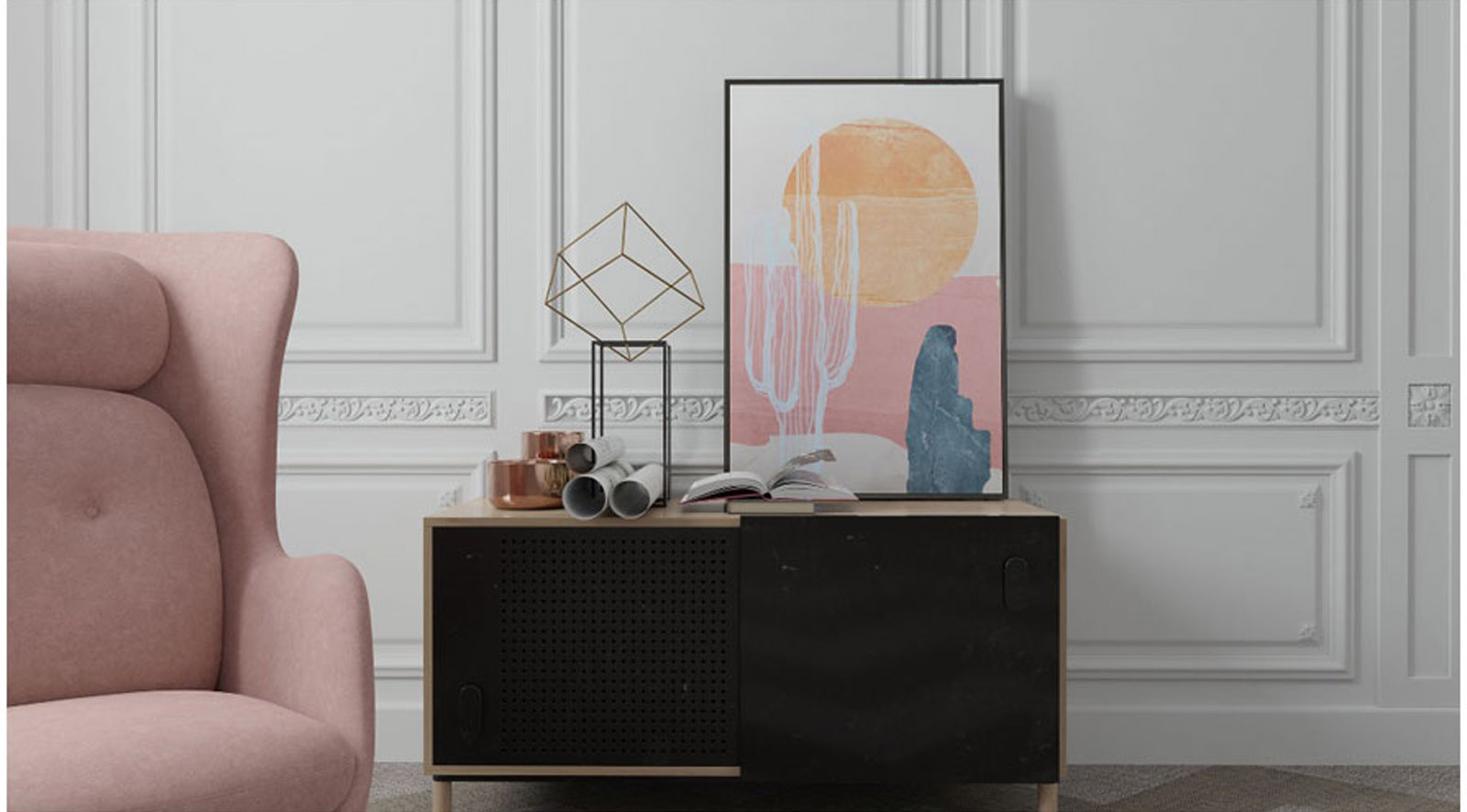 Sanoran Sunset Hand Painted Giclee - Image 3
